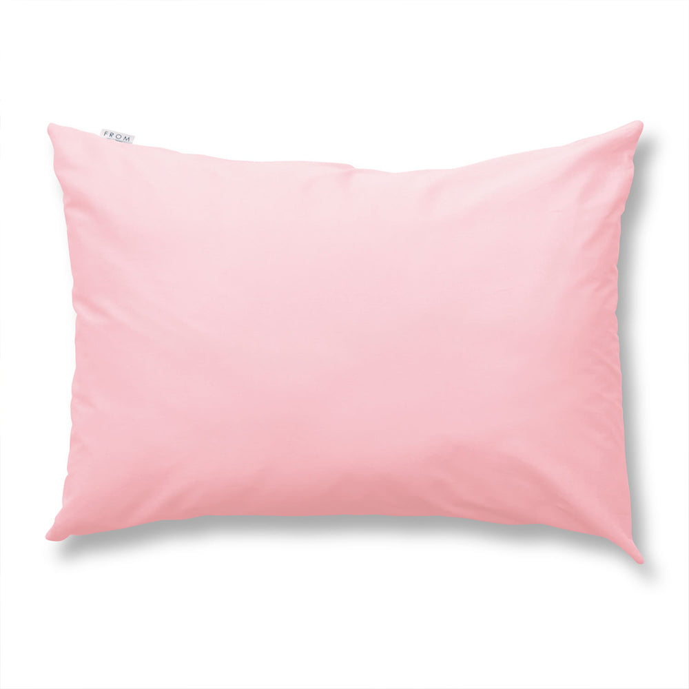 ピローケース単品・ピンク×ペールピンク