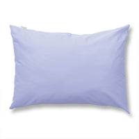 綿100% 天然シルク成分配合 国産寝具 ピローケース 単品 サックス×ペールブルー