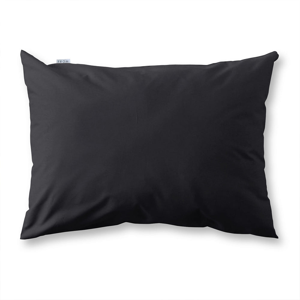 ピローケース単品・ブラック×グレー