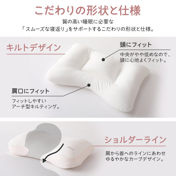 「高さ調節ができる枕」の人気の理由①