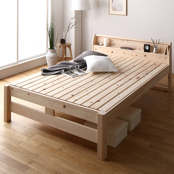 日本製ひのき 頑丈すのこベッド
