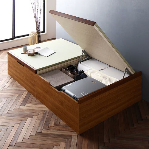 RASIK「畳 跳ね上げ収納ベッド(ヘッドレス)」